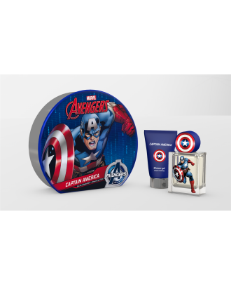 CAPTAIN AMERICA GIFT SET EDT 50ML + SHOWER GEL 75ML