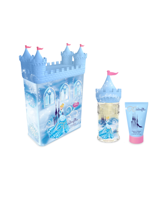 DISNEY Cindrealla Castle Set Tin Can Edt 50ml + Shower Gel 75ml