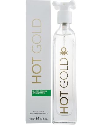 UNITED COLORS OF BENNETON HOT GOLD EDP WOMEN 100ML