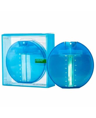 UNITED COLORS OF BENNETON INFERNO PARADISO BLUE EDT MEN 100 ML