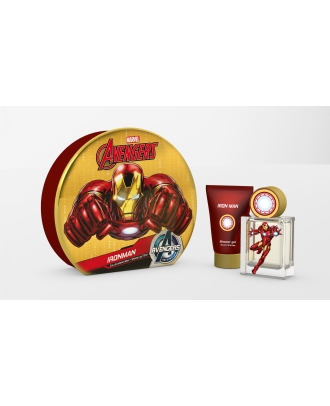 MARVEL AVENGERS IRON MAN GIFT SET EDT 50ML + SHOWER GEL 75ML