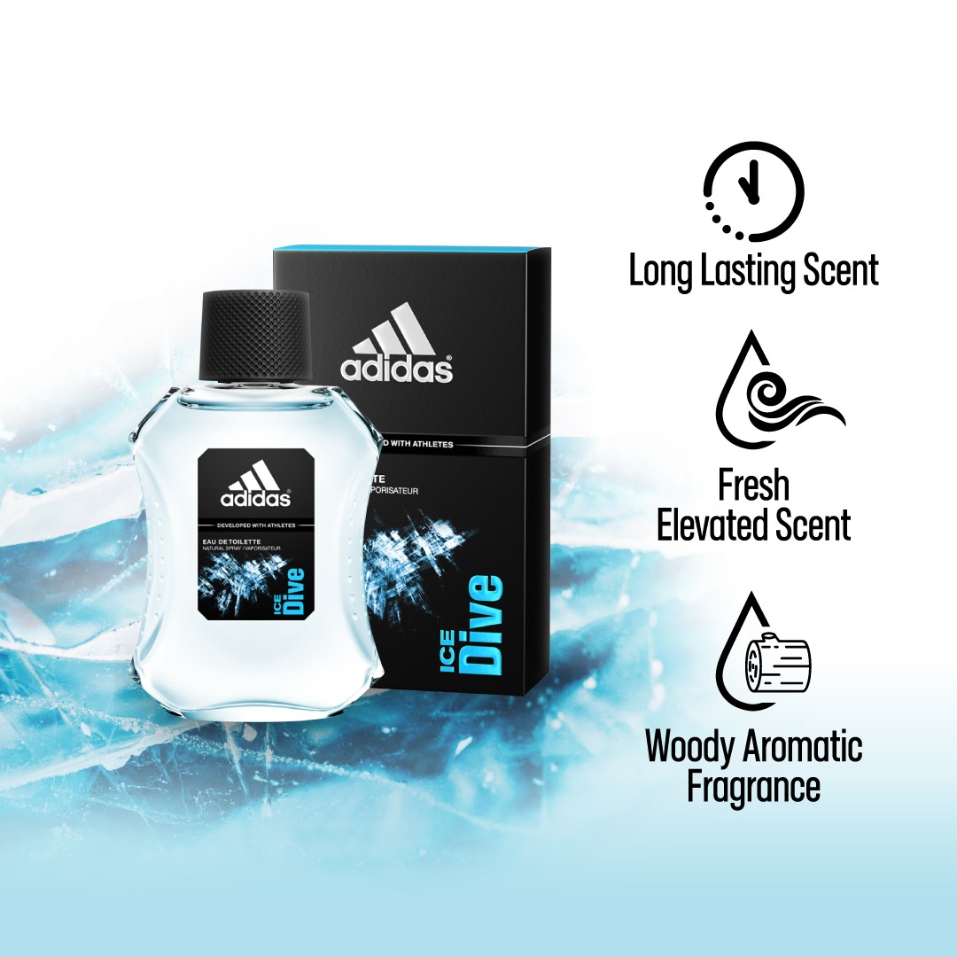 Discover Freshness: Buy Adidas Ice Dive Men Perfume in Dubai